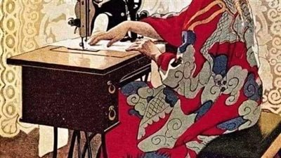 قصة المرأة وماكنة الخياطة