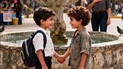 قال لها ابنها أخي هناك فانهار كل ما كانت تؤمن به