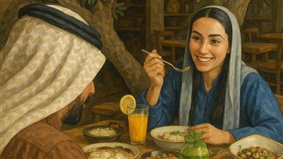 أتصلت أحد العائلات الغنية على أدارة المطعم