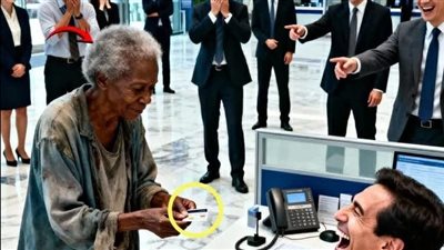 سخر من سيدة مسنّة في البنك… وبعد ثوانٍ ندم على كل كلمة قالها