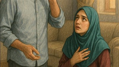 الزوج : هل صليتي العصر ؟