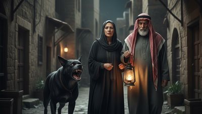 يحكى أن امرأة أقامت عند زوجها سنين كثيرة