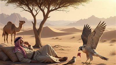 قصة الأعرابي و النملة